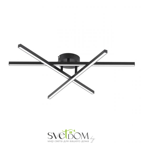 Citilux Стиг CL203131 LED Люстра потолочная с пультом Чёрная