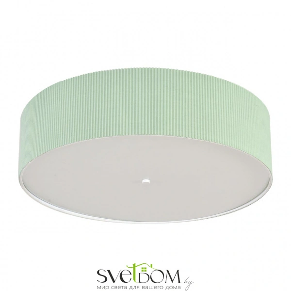 8326/5 MODERNI LN26 184 зеленый/белый, металл/текстиль/пластик Потолочный светильник E27 5*60W 220V GOFERA