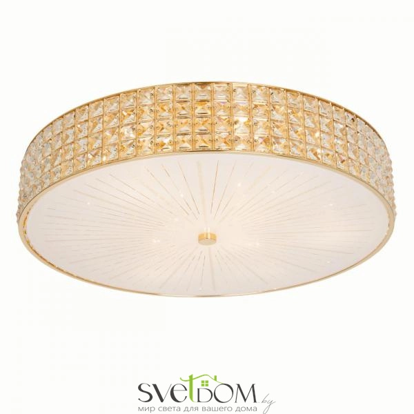 Citilux Портал CL324102 Люстра хрустальная Золото