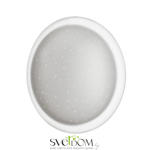 7774/DLN PALE SN 110 Светильник пластик/белый "зв. небо" LED 48Вт 3000/4000/6000К D400 IP43 CCT JOLLY
