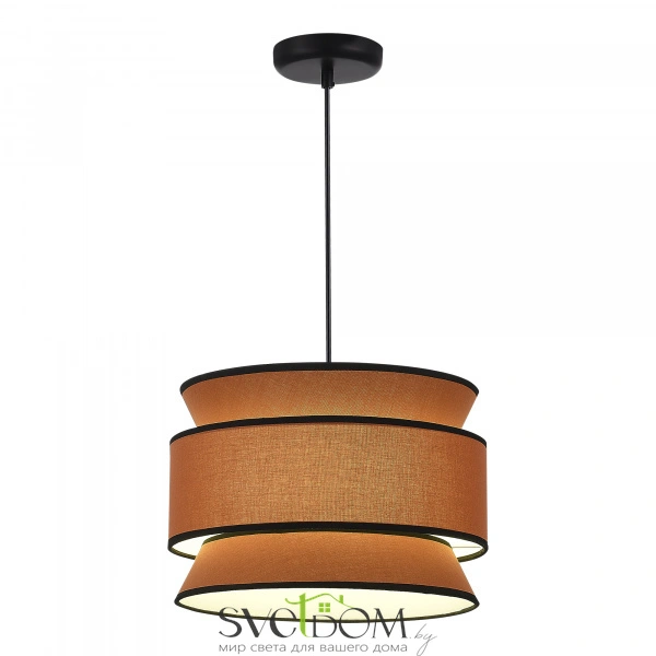 SL1354.403.01 Светильник подвесной ST-Luce Черный/Кирпичный, Черный E27 1*40W JACKIE