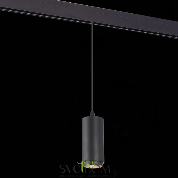 ST357.433.06 Магнитный трековый светильник подвесной ZOOM Черный LED 1*6W 3000K 667Lm Ra>80 10-60° I SKYLINE 48