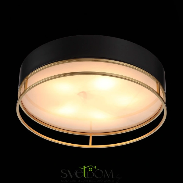 SL1127.432.05 Светильник потолочный ST-Luce Черный, Матовое золото/Белый E27 5*40W CHODO