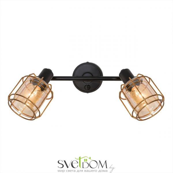 Citilux Таверна CL542622 Спот поворотный с выключателем Чёрный