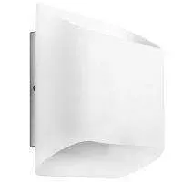 Lightstar 808620 Светильник настенный MURO 2х40W G9 ХРОМ/БЕЛЫЙ