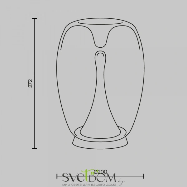 Настольный светильник Maytoni MOD282TL-L15G3K