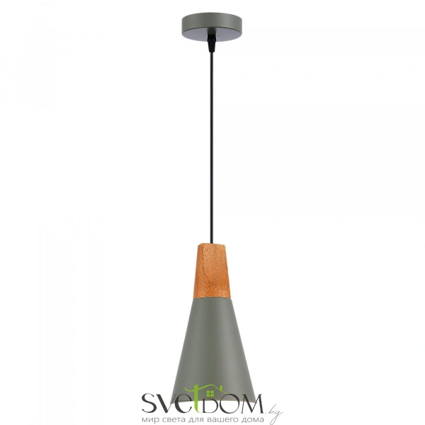SLE125173-01 Подвес Серый/Серый, Светлое дерево E14 1*40W MODICA