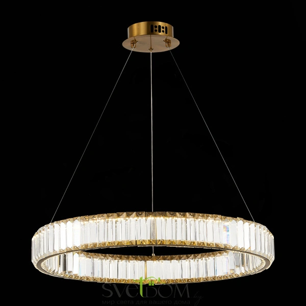 SL1622.363.01 Люстра подвесная ST-Luce Латунь/Прозрачный LED 1*40W 4000K TIVOLI