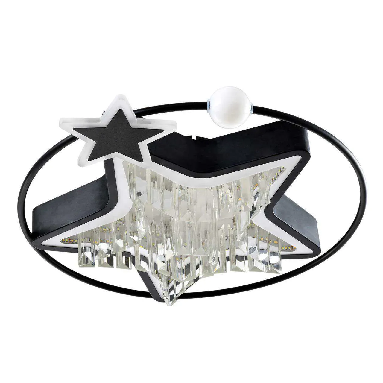 Потолочный светильник LED4U L8025-450 BK