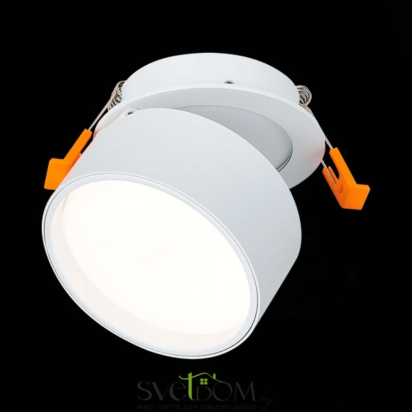 ST651.548.09 Встраиваемый поворотный светильник Белый LED 1*9W 4000K 720Lm Ra>90 120° IP20 D85xH68 1 Встраиваемые светильники