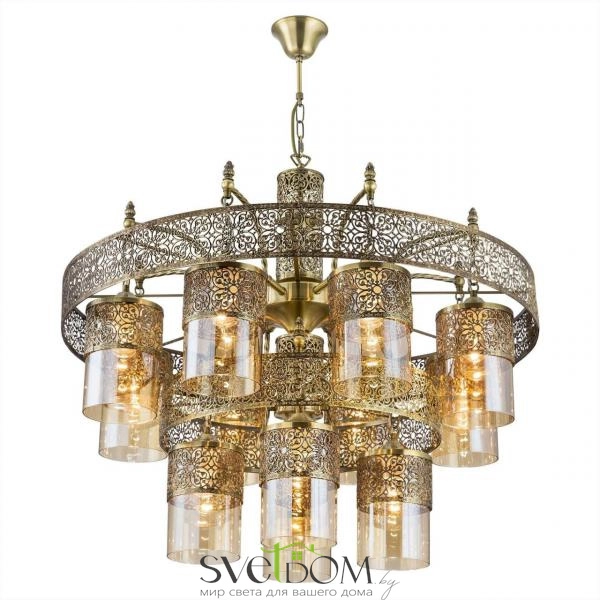 Citilux Эмир CL467193 Люстра подвесная Бронза