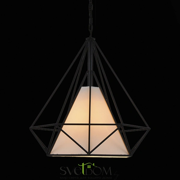 SL233.443.01 Светильник подвесной ST-Luce Черный/Черный, Белый E27 1*60W PALIEDRO