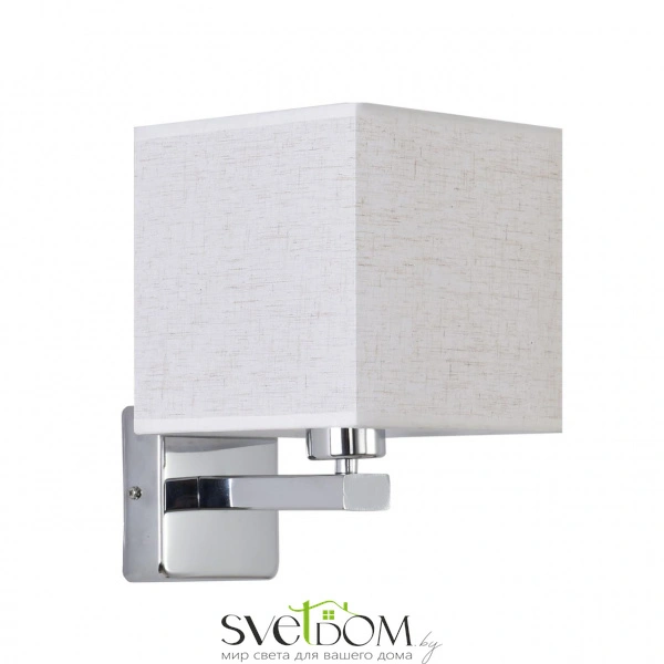 8360/1W CLASSI LN26 522 хром/бежевый металл/текстиль Бра E27 60W 240V NORMAN