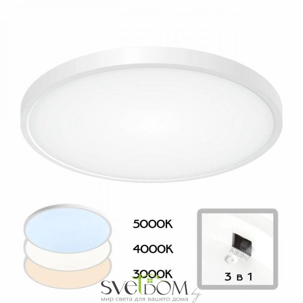 Citilux Бейсик CL738320V Светильник накладной Белый