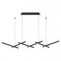 3890/85L L-VISION ODL20 196 черный/металл Подвесной светильник LED 4000K 85W 220V RUDY