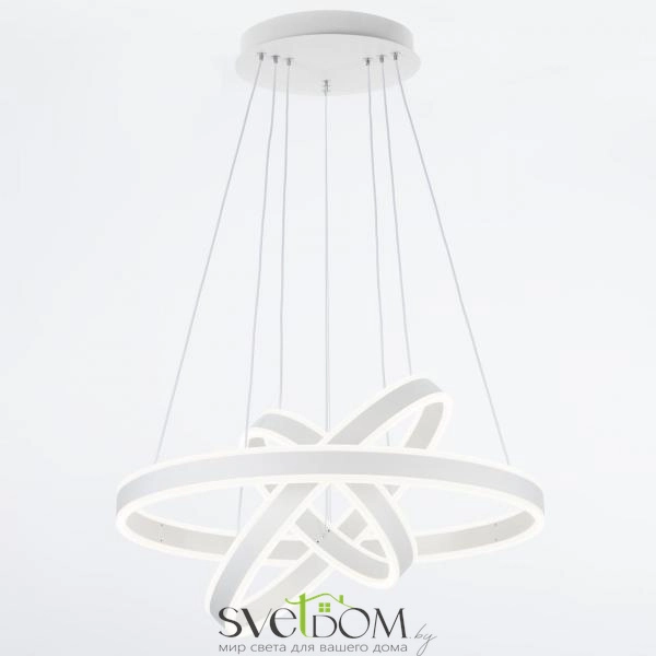 Citilux Дуэт CL719650 LED Люстра подвесная с пультом Белая