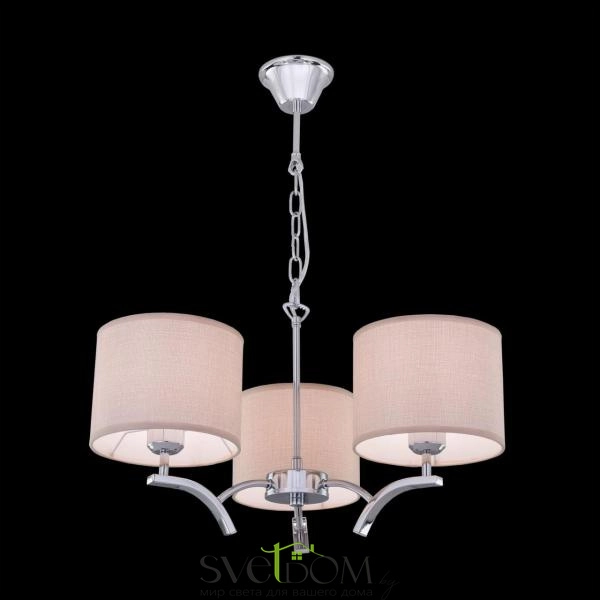 Citilux Эвора Рондо CL460131 Люстра с бежевыми абажурами