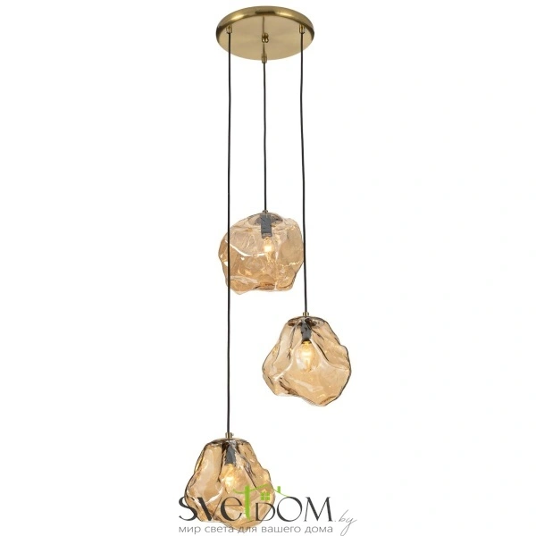 CITILUX CL247084 ROCKA Янтарный Подвес CITILUX