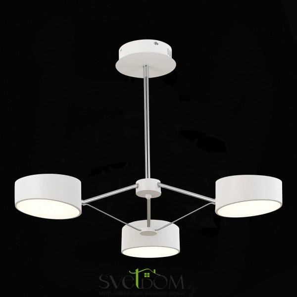 SLE6005-502-03 Светильник потолочный Белый, Хром/Белый LED 3*10W VALLE