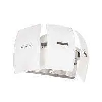 Lightstar 801616 Бра LAMELLA 1х40W E14 ХРОМ/БЕЛЫЙ