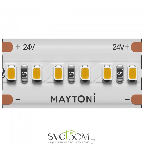 Светодиодная лента Ultra 24В 2216 21,5Вт/м 3000К 5м IP 20 201063