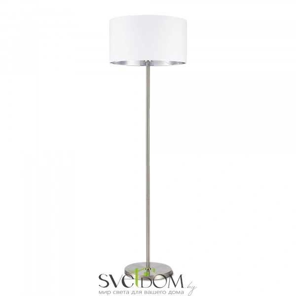 SLE300555-01 Светильник напольный Никель/Белый, Серебристый E27 1*40W BRESCIA