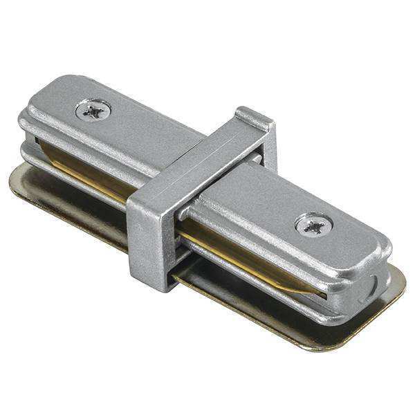 Lightstar 502109 Соединитель трековый однофазный BARRA малый прямой СЕРЫЙ