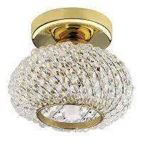 Lightstar 160302 Светильник MONILE TOP CR G9 ЗОЛОТО/ПРОЗРАЧНЫЙ