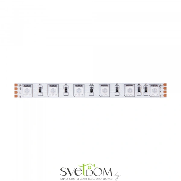 Светодиодная лента 24В 5050 14,4Вт/м RGB 5м IP20 10174