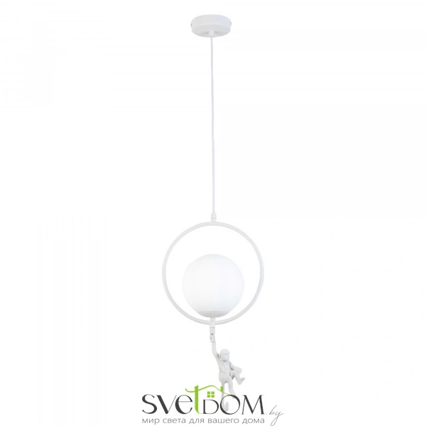 SLE115113-01 Подвес Белый/Белый E27 1*60W TENATO