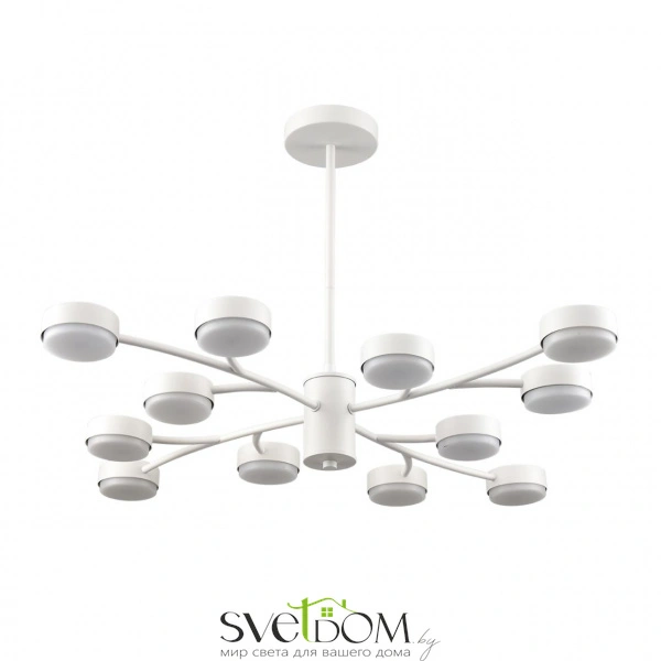 8265/12 COMFI LN26 233 металл, белый Люстра GX53 LED 12*7W 220V TORINA