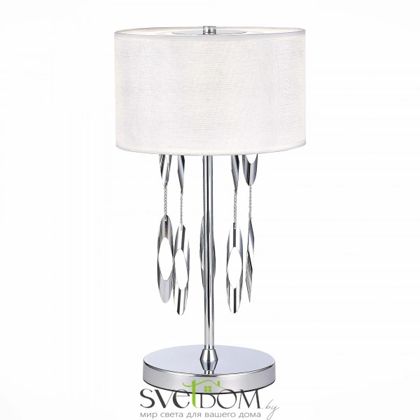 SL1353.104.01 Прикроватная лампа ST-Luce Хром/Белый E14 1*60W NETTUNO