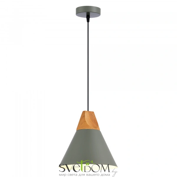 SLE125113-01 Подвес Серый/Серый, Светлое дерево E14 1*40W MODICA