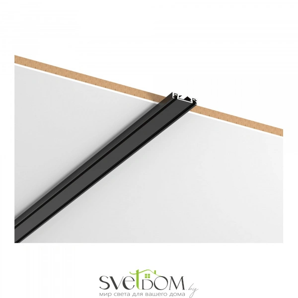 ST067.429.00 Шинопровод магнитный SKYFLAT накладной ST-Luce Черный Длина 2 000мм SKYFLAT