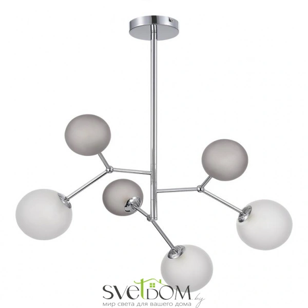 SLE1107-103-06 Светильник подвесной Хром/Белый, Серый G9 LED 6*5W 4000K MALTE
