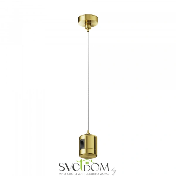 Подвес тросовый Hang с прямым коннектором питания Flarity латунь TRA157SW-IPC1-BS