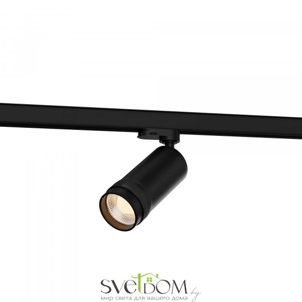ST691.436.20 Св-к трек. Zoom Черный LED 1*20W 3000K 1 800Lm Ra 10-55° IP20 D60xH170 220V Трехфазная трековая система