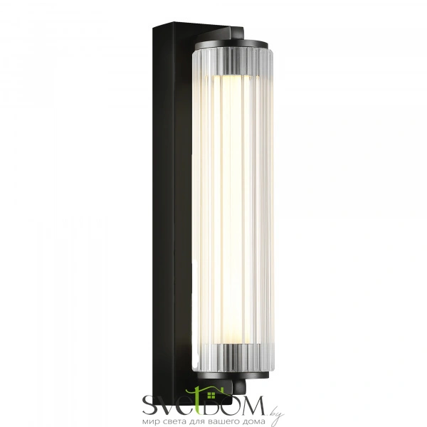 SL6224.401.01 Светильник настенный ST-Luce Черный/Прозрачный LED 1*8W 4000K BAMBOO