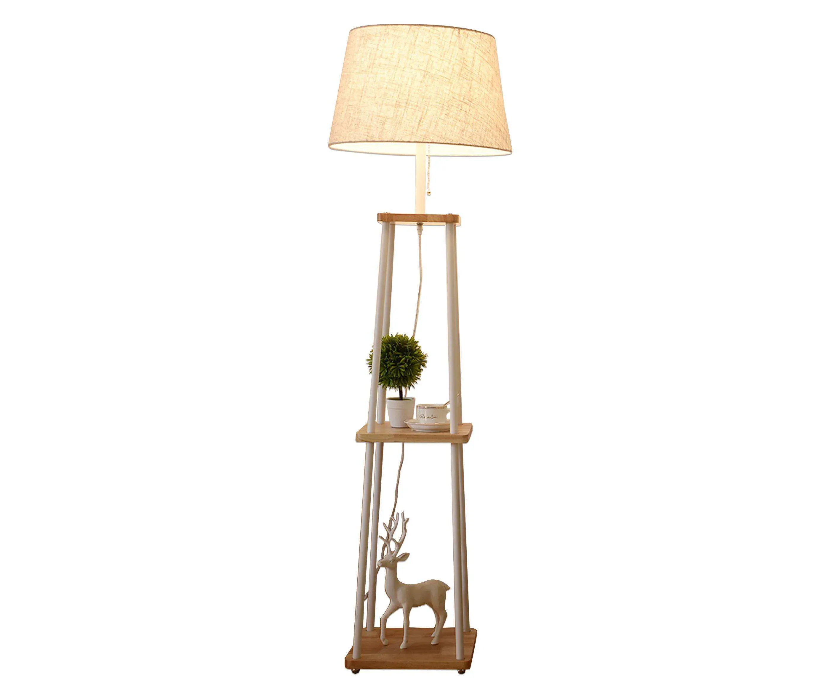 Kink Light 07098,01 Торшер Аликанте белый