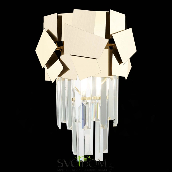 SL1232.201.01 Бра ST-Luce Золотистый/Прозрачный, Золотистый E14 1*60W CASERTA