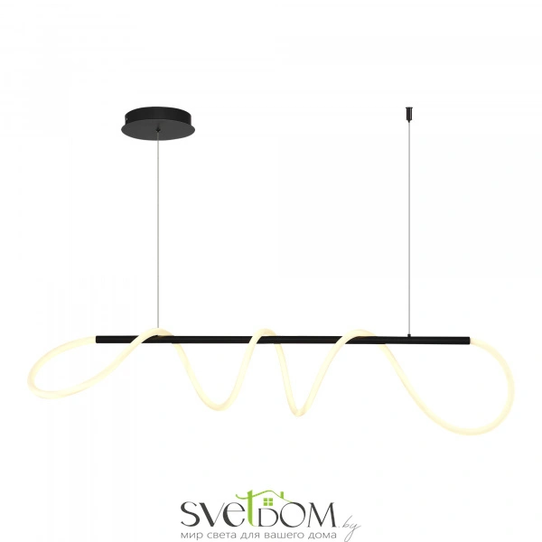 SL6102.403.45 Светильник подвесной ST-Luce Черный/Белый LED 1*45W 3000K SAGRATO