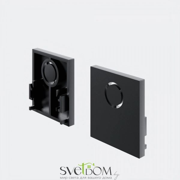 Заглушки для накладного низкопрофильного шинопровода Exility 2шт. TRAM034EC-41B