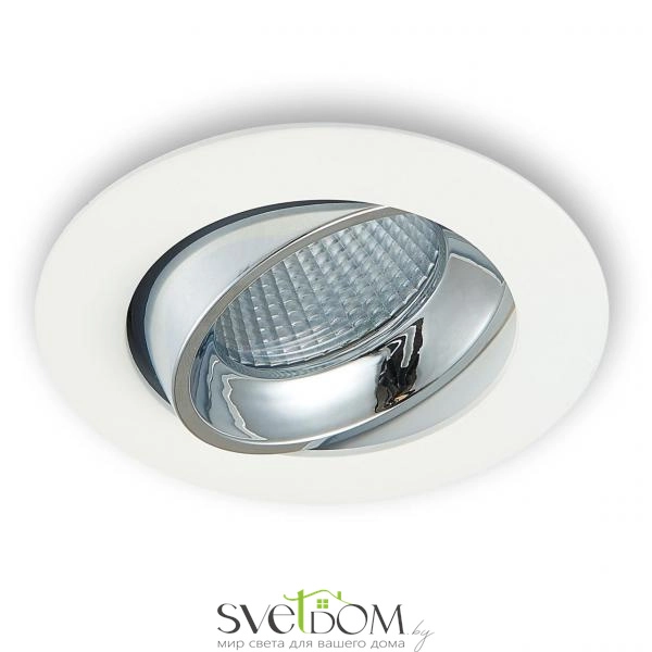 Citilux Альфа CLD001NW1 LED Встраиваемый светильник Белый Хром