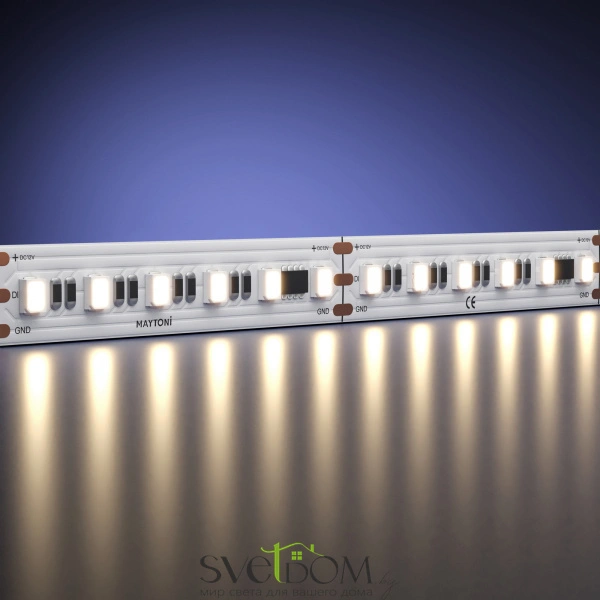 Светодиодная лента 24В 2835 14,4Вт/м 3000K 5м IP 20 201252