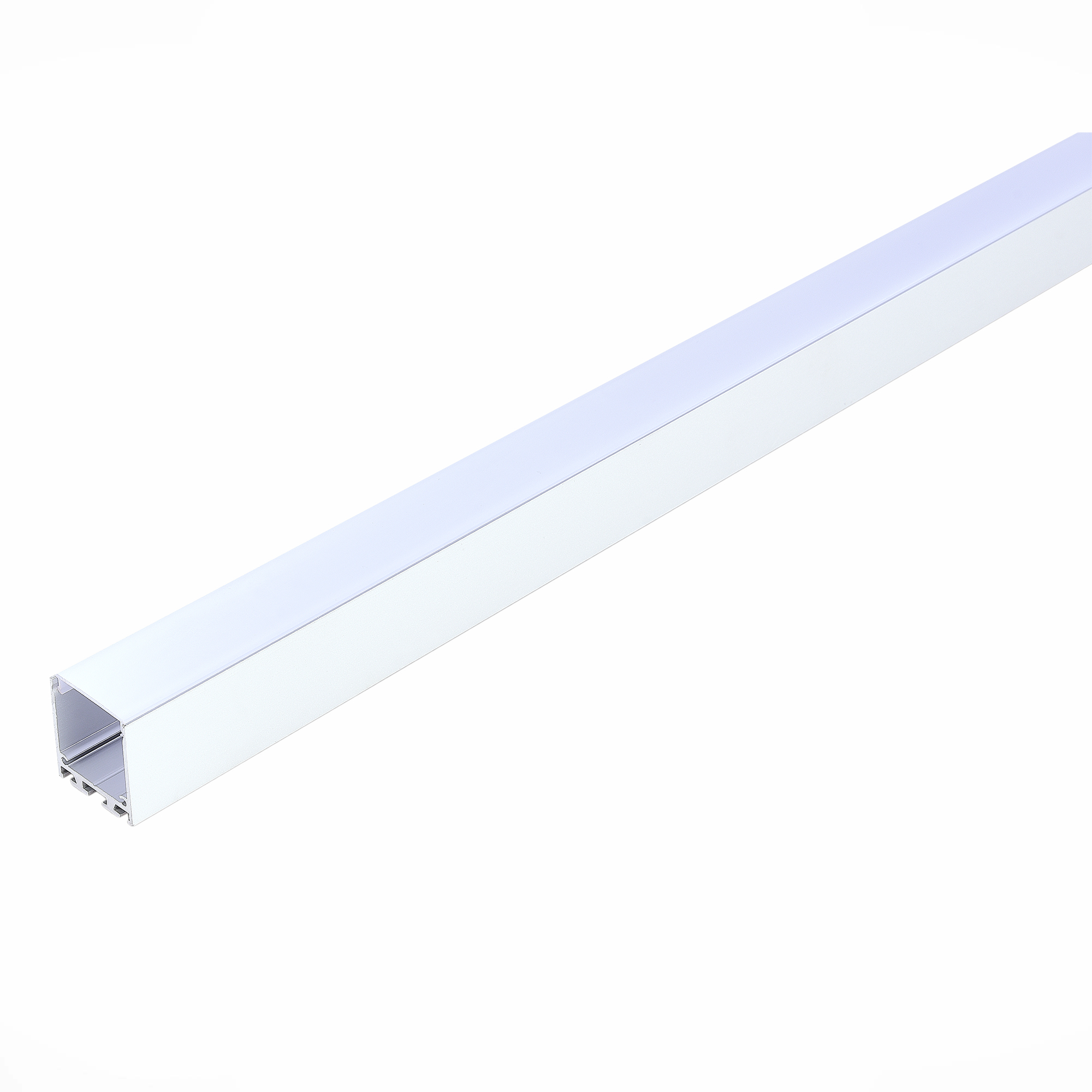 ST017.129.09 Накладной алюминиевый профиль с рассеивателем(к-т: 2 загл) ST-Luce Алюминий анодированн Светодиодные ленты ST LUCE