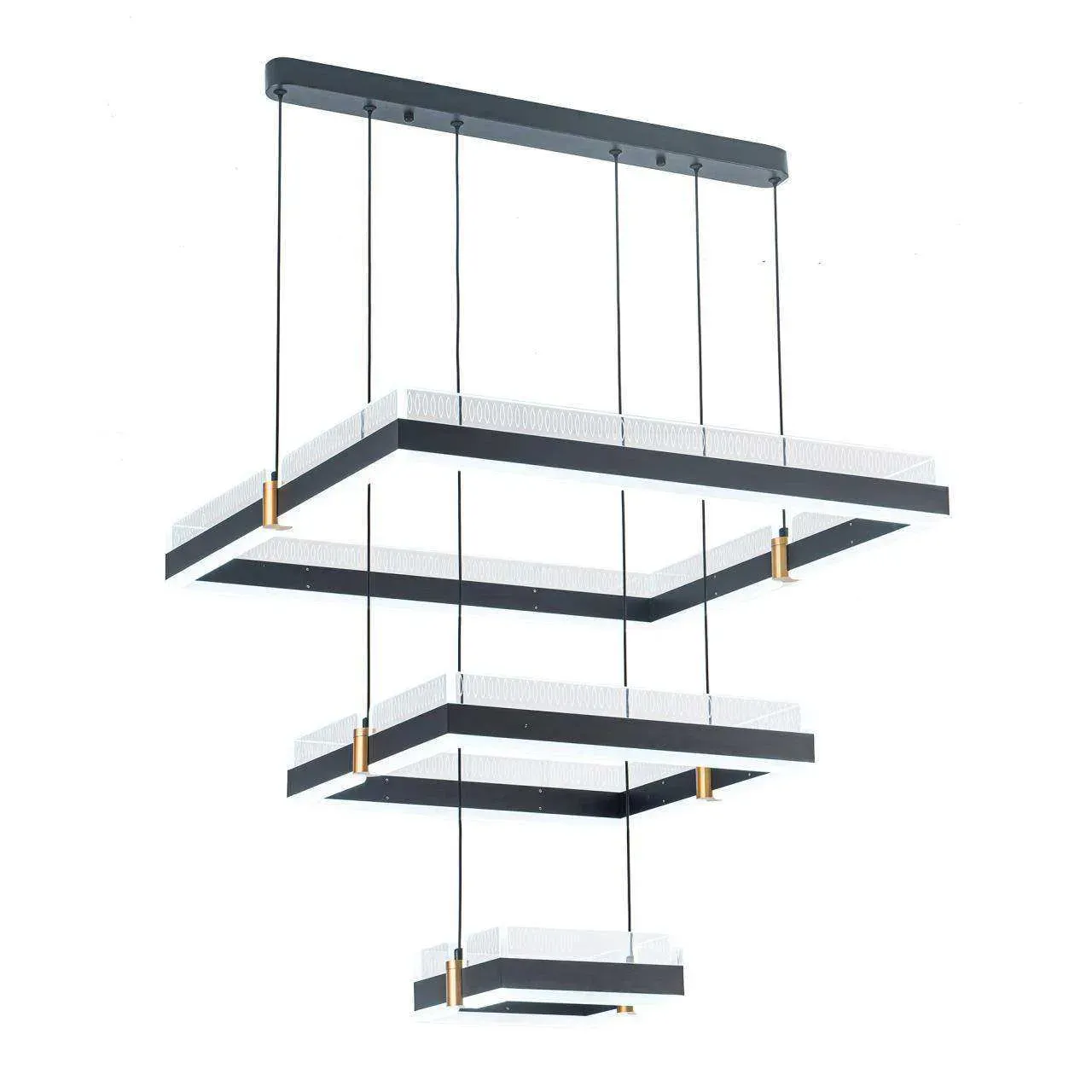 Подвесной светильник LED4U L7801-600 BK