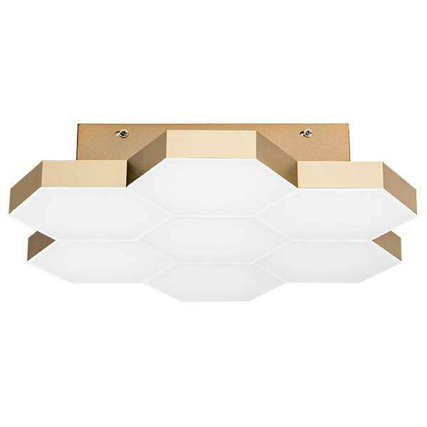 Lightstar 750071 Люстра потол FAVO LED-35W 1680LM Satin Gold 3000K