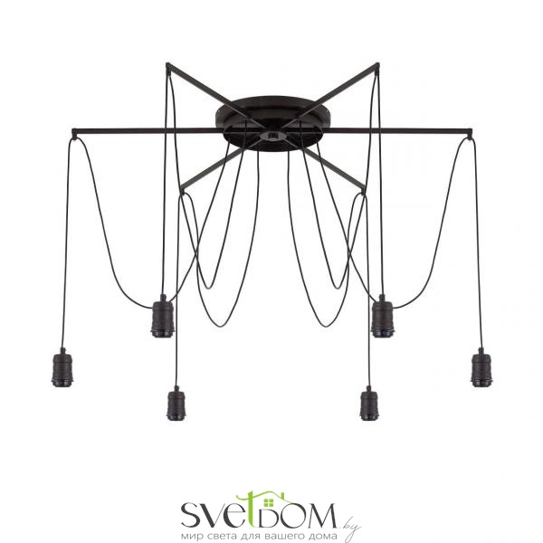 Citilux Эдисон CL451262 Люстра паук Венге