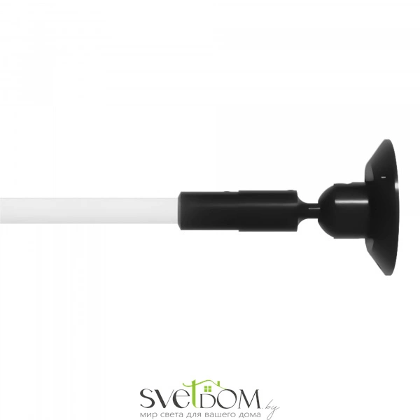 ST980.447.09 Тросовая световая система ST-Luce Черный LED 1*8,6W 4300K Гибкий неон | Svetdom.by