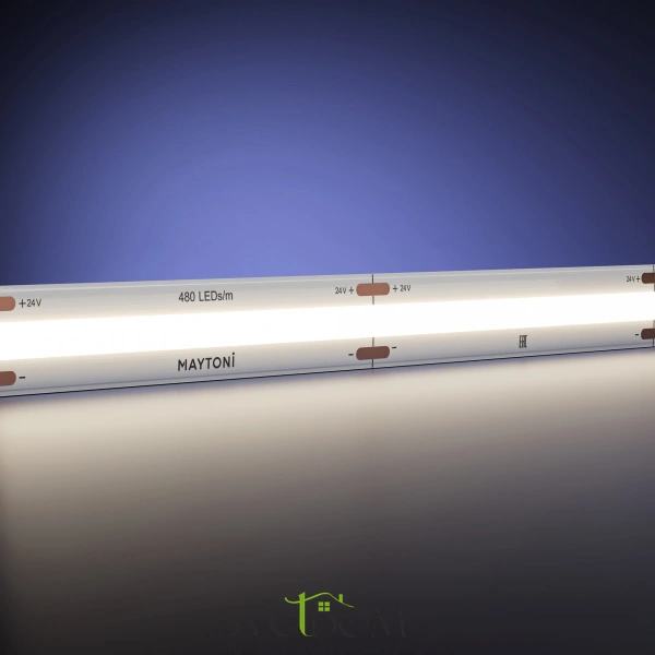 Светодиодная лента Ultra 24В COB 15Вт/м 4000K 5м IP 20 201225